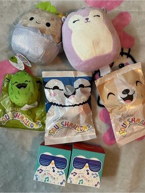 Squishmallows collection: McDonald’s happy meal toys + small plushies